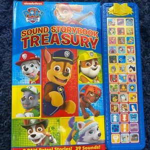 Paw patrol story book with sound effects